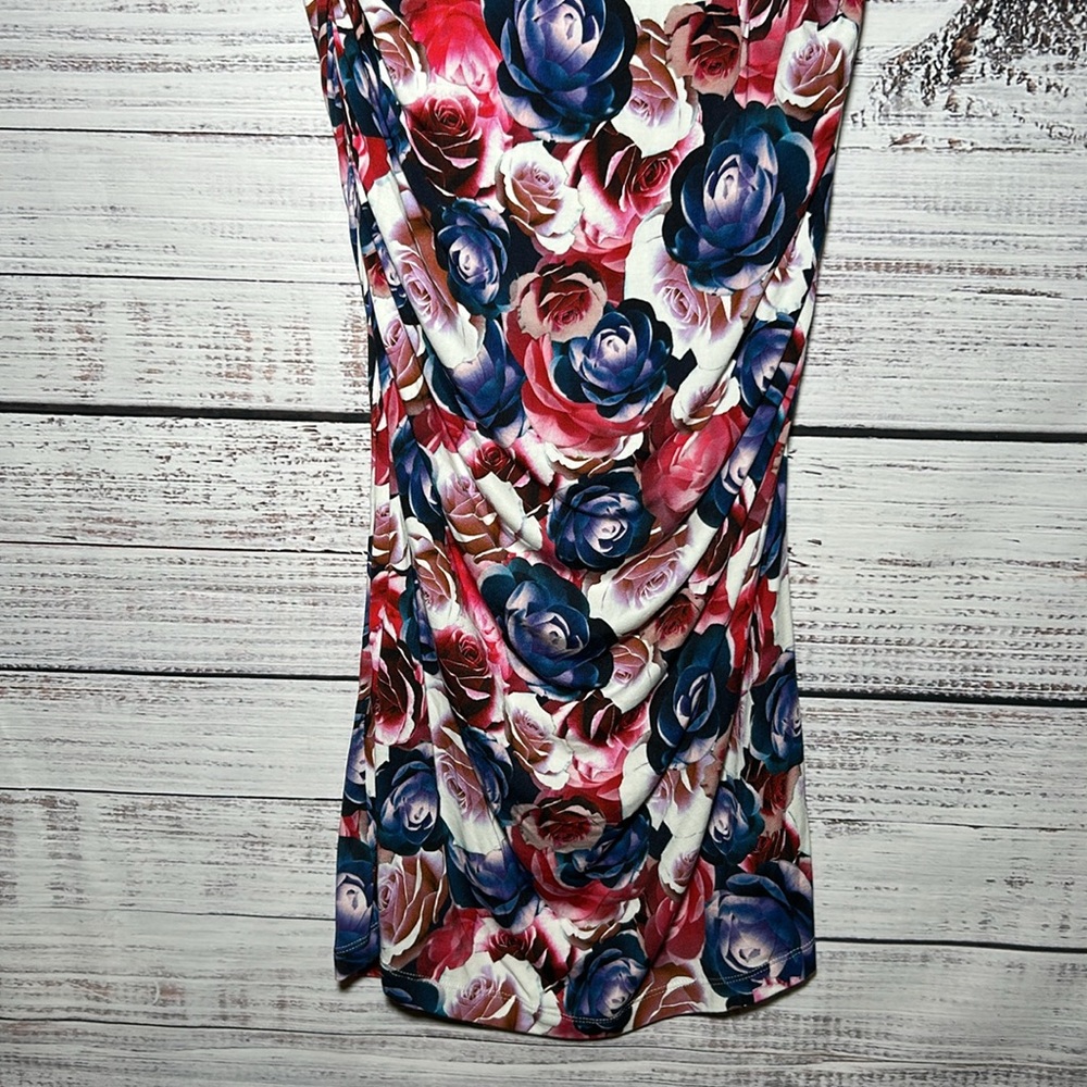 Isabella Oliver for A Pea In The Pod Size 3 (fits 8) Maternity Rose Floral Pink - Picture 14 of 16